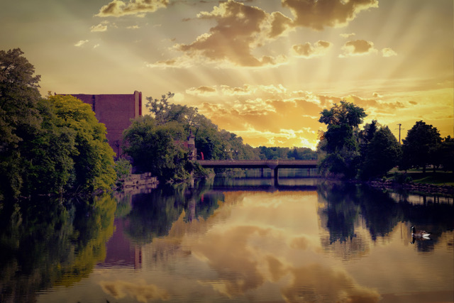 Belvidere Park in Boone County facing State Street Henry Hank Klassen